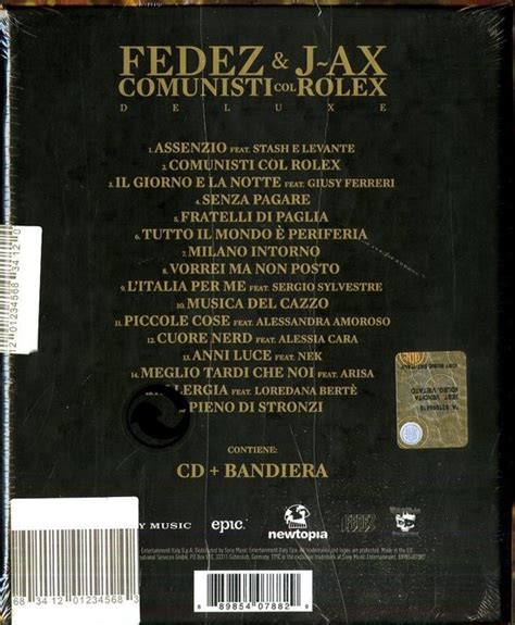 cd comunisti col rolex multiplatinum edition|Comunisti Col Rolex : J.Ax & Fedez: Amazon.it: CD e Vinili}.